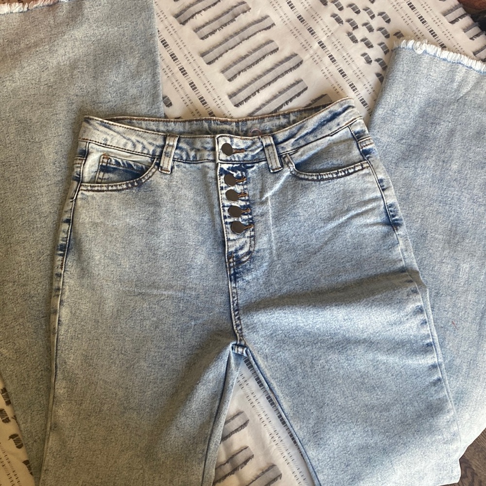 Acid Wash Bell Bottoms